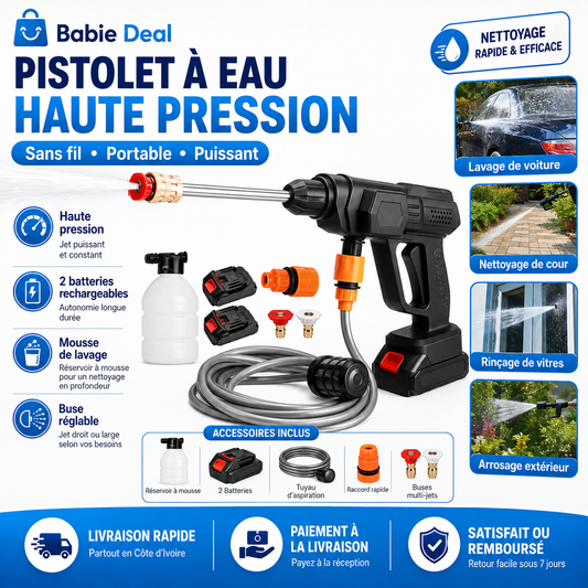 Pistolet à eau haute pression Babie Deal — visuel produit